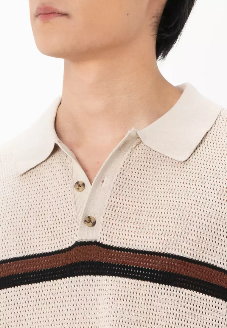 Knitted Polo Shirt