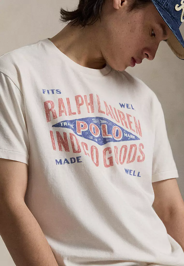 Classic Fit Jersey Graphic T-Shirt