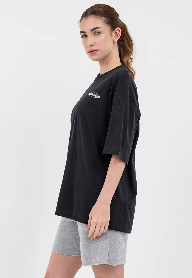 Sport Graphic Oversized T-Shirt Womens