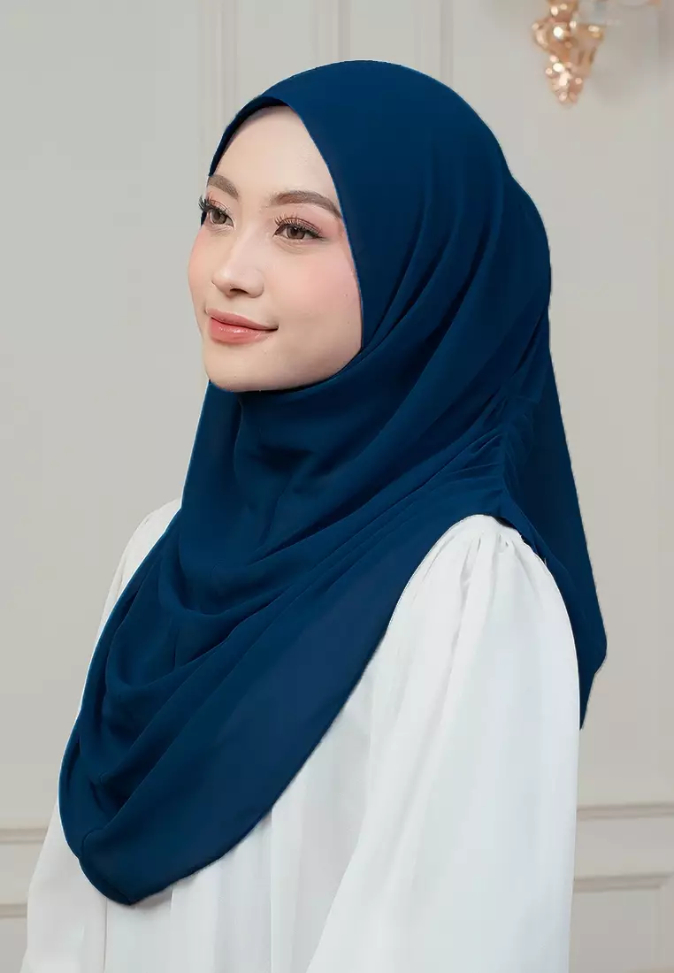 HIJAB INSTAN AURORA - NAVY