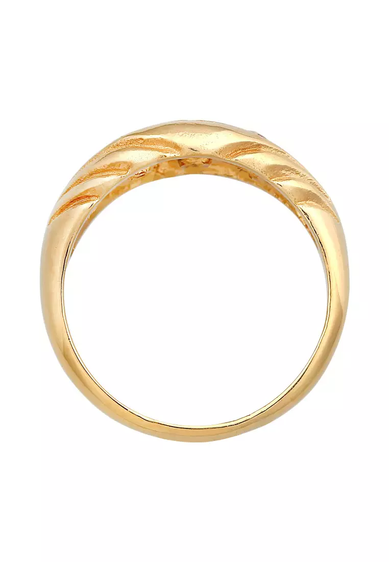 EXCLUSIVE Cincin Perhiasan Emas 375 Wanita Sapphire