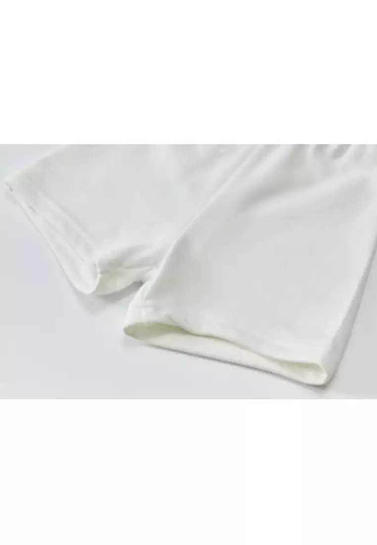 Buy Little Kooma Kids Plain White Shorts Online