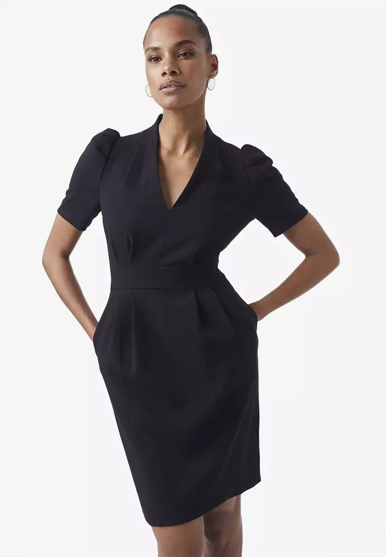 Buy French Connection Ilkas Whispher Ruth Pencil Dress 2023 Online