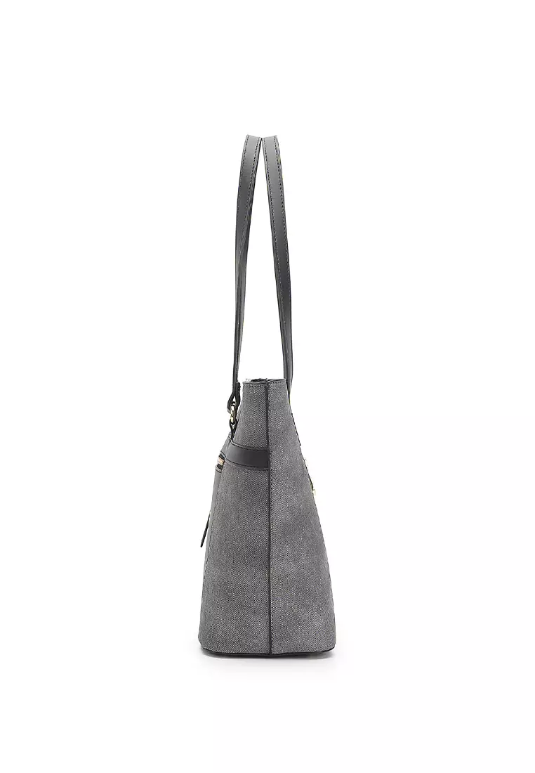 Women's Tote Bag / Shoulder Bag - Black
