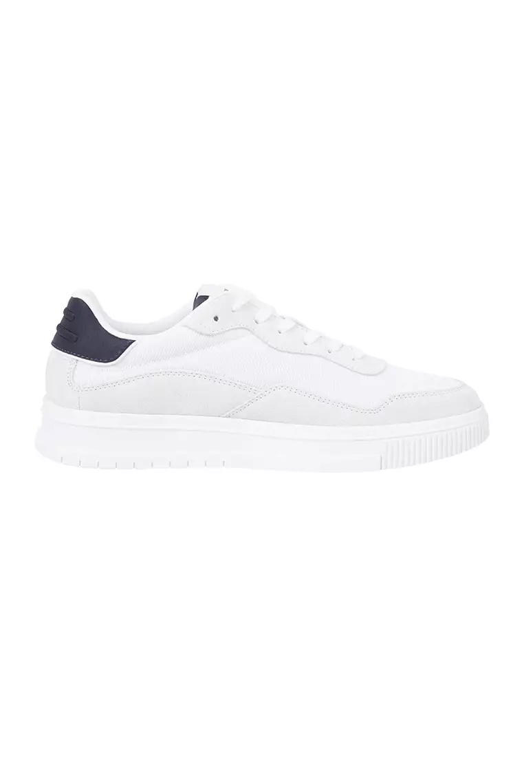 Discount on Tommy Hilfiger  shoes - SKU: Men's Leather Cupsole Sneaker