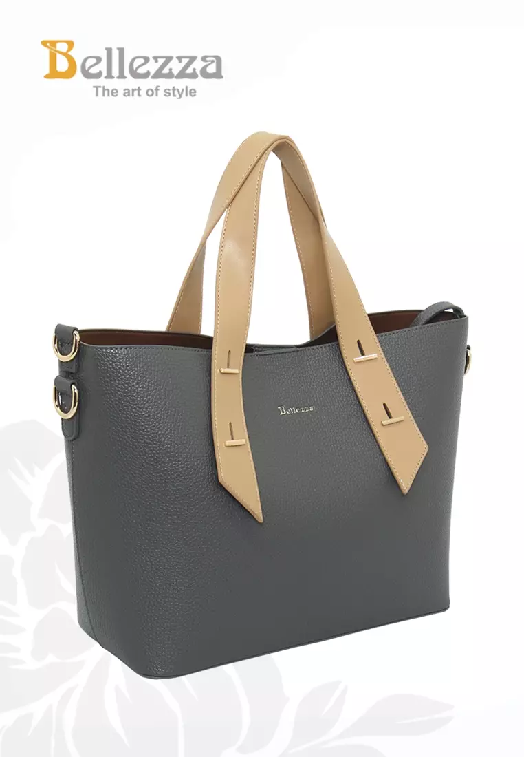 Bellezza Handbag 24138-38 Dark Grey