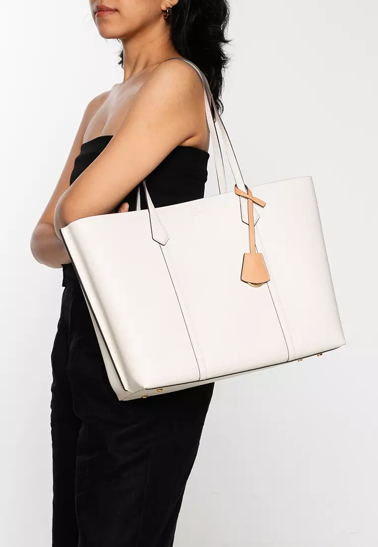 TORY BURCH Perry Triple-Compartment Tote Bag (nt) 2025 | Buy