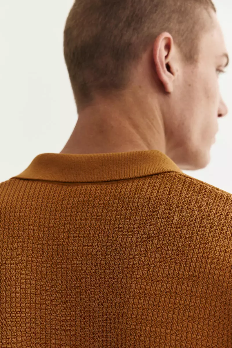 Regular Fit Knitted polo shirt