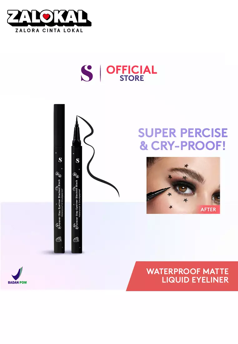 SOMETHINC FOREVER STAY Waterproof Liquid Eyeliner
