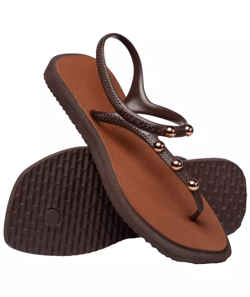Havaianas 7909 Flash Fusion - Coffee/Rust - Sandal Wanita