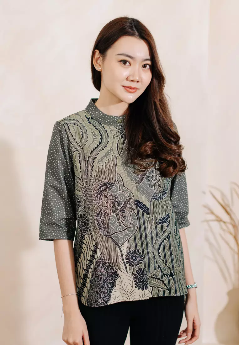 My Aksa Batik Wanita Blouse Benthia Benigno