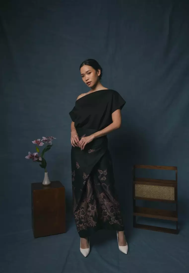 Rok serut batik safira