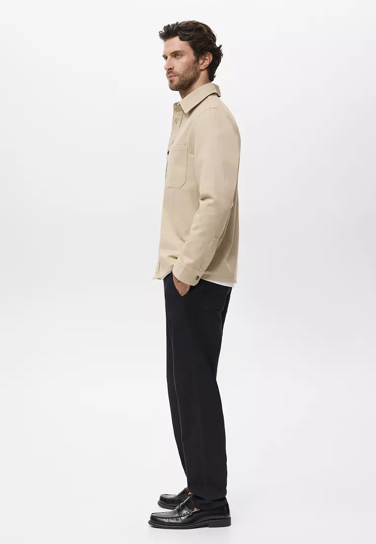 Pocket Denim Overshirt