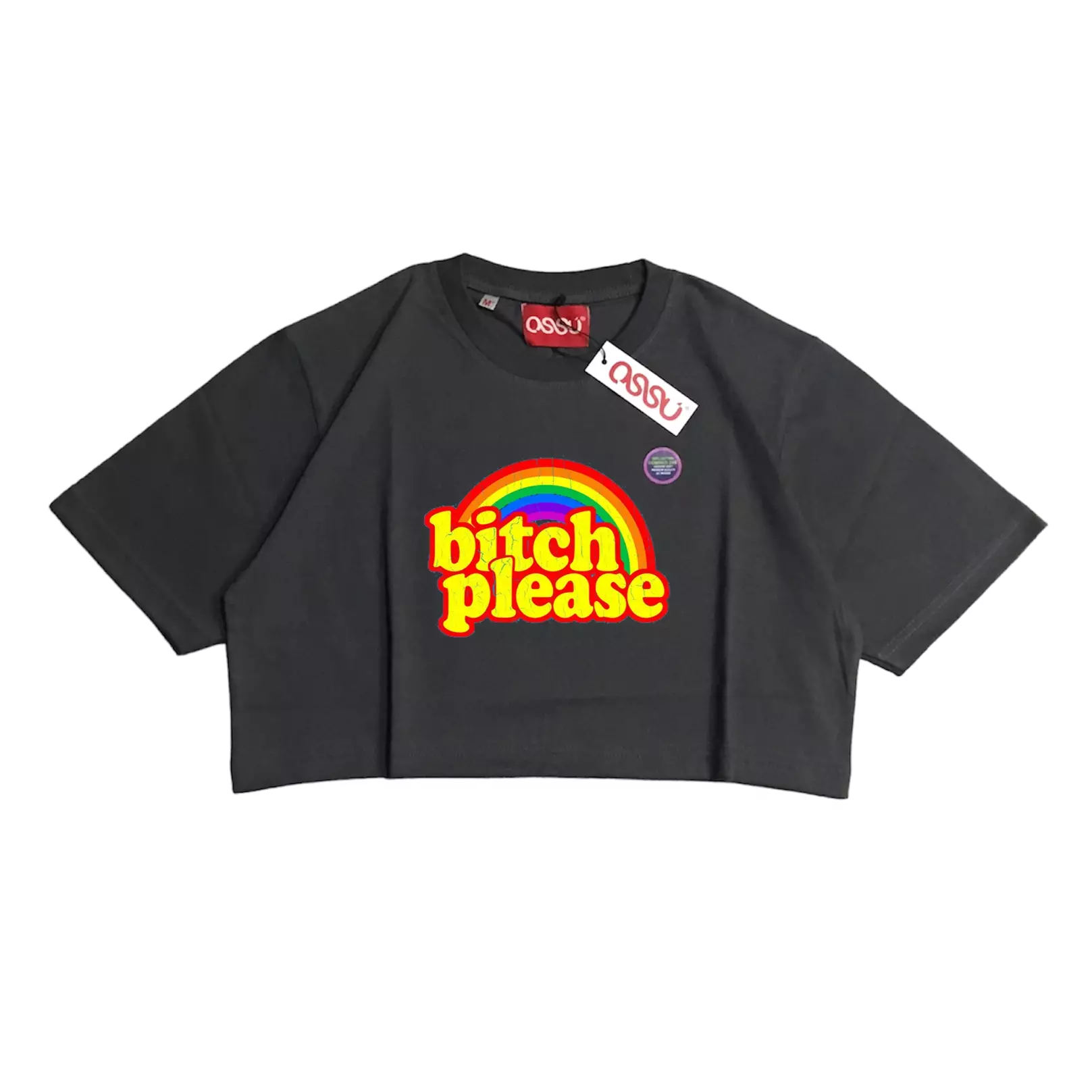 Ossu CropTop DTF Series B*tch Please Combed 24S