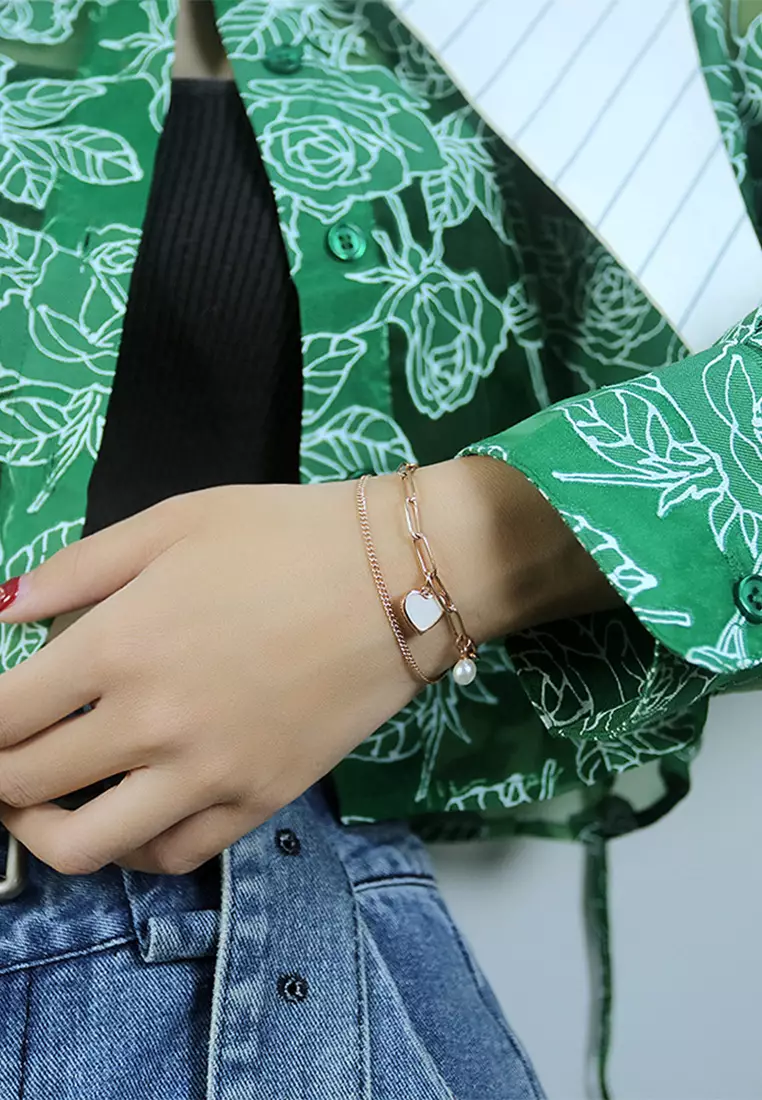Titanium steel sale love bracelet