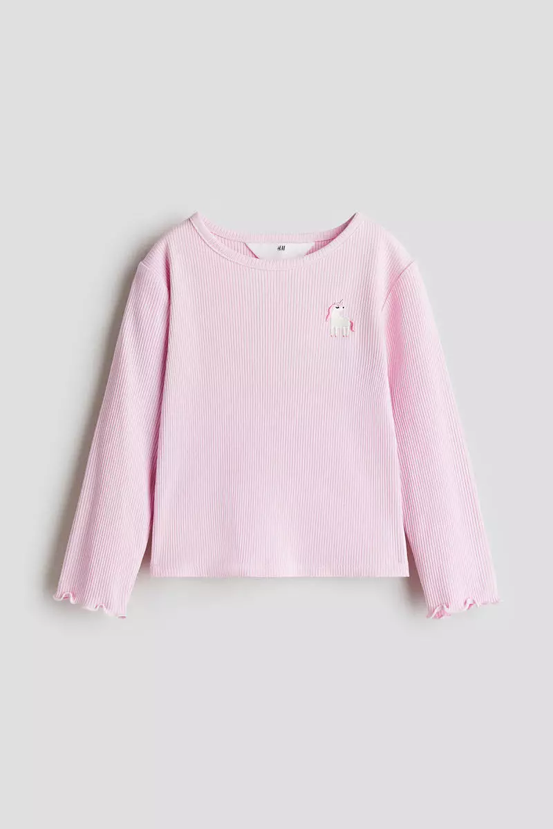 Embroidery-detail cotton top