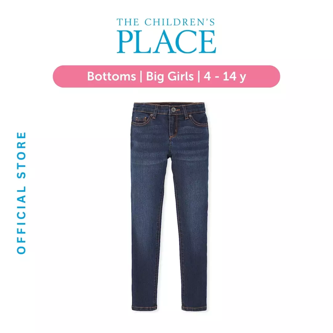 Girls Super Skinny Jeans - Celana Anak Perempuan (Biru)