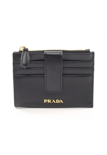 Buy Prada Pre-loved PRADA VITELLO MOVE E Card Slot Leather wallet Black  2023 Online | ZALORA Singapore