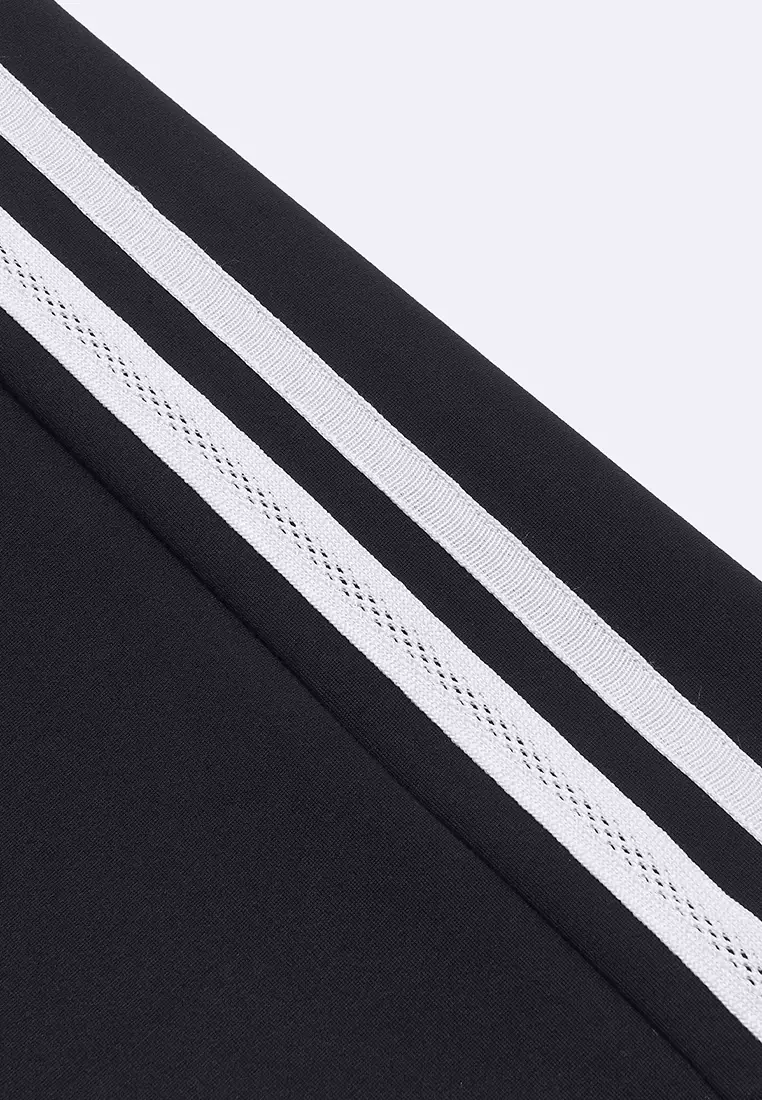 女裝 K-SWISS LOGO 側面織帶高腰闊腳褲