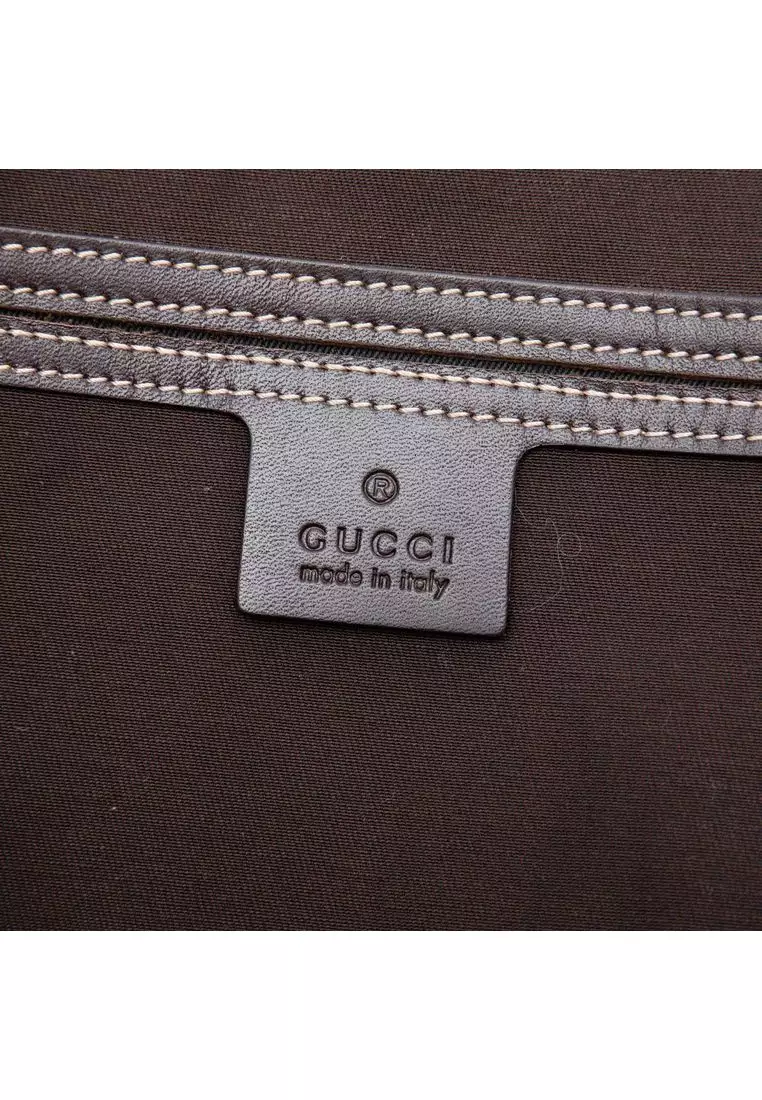 Pre-Loved Gucci Gg Supreme Joy Vertical Tote
