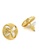 estele gold Estele Gold Plated Round Shape Stud With White Austrian Crystal Stone Earrings 2AECFAC60415B8GS_3
