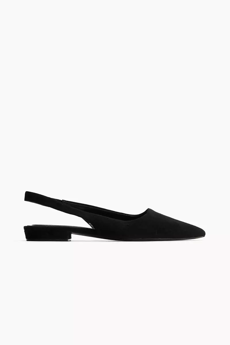 Discount on H&m  shoes - SKU: Pointed Suede Slingbacks