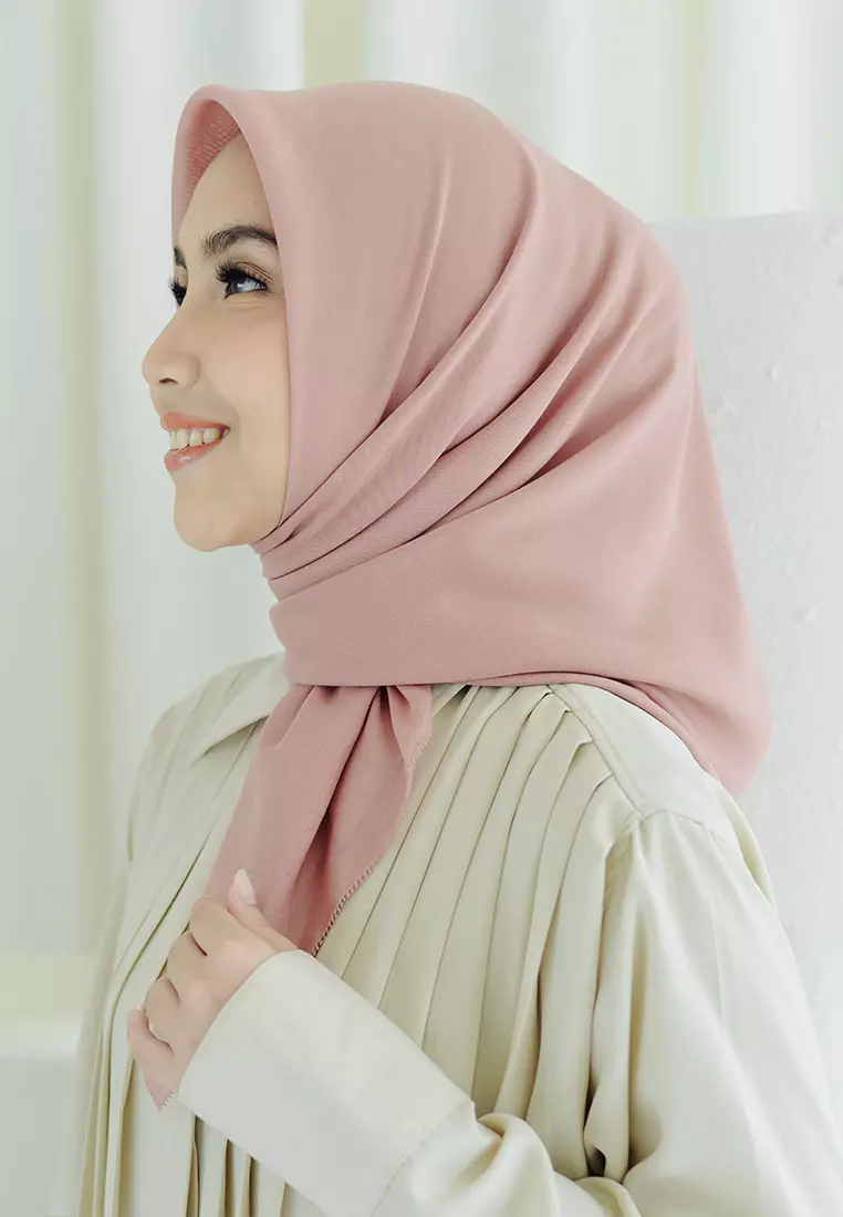 Haraa Voal Eyelash Peach Pearl