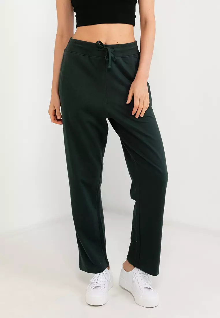 Relaxed Fit Cargo Denim Look Sweatpants