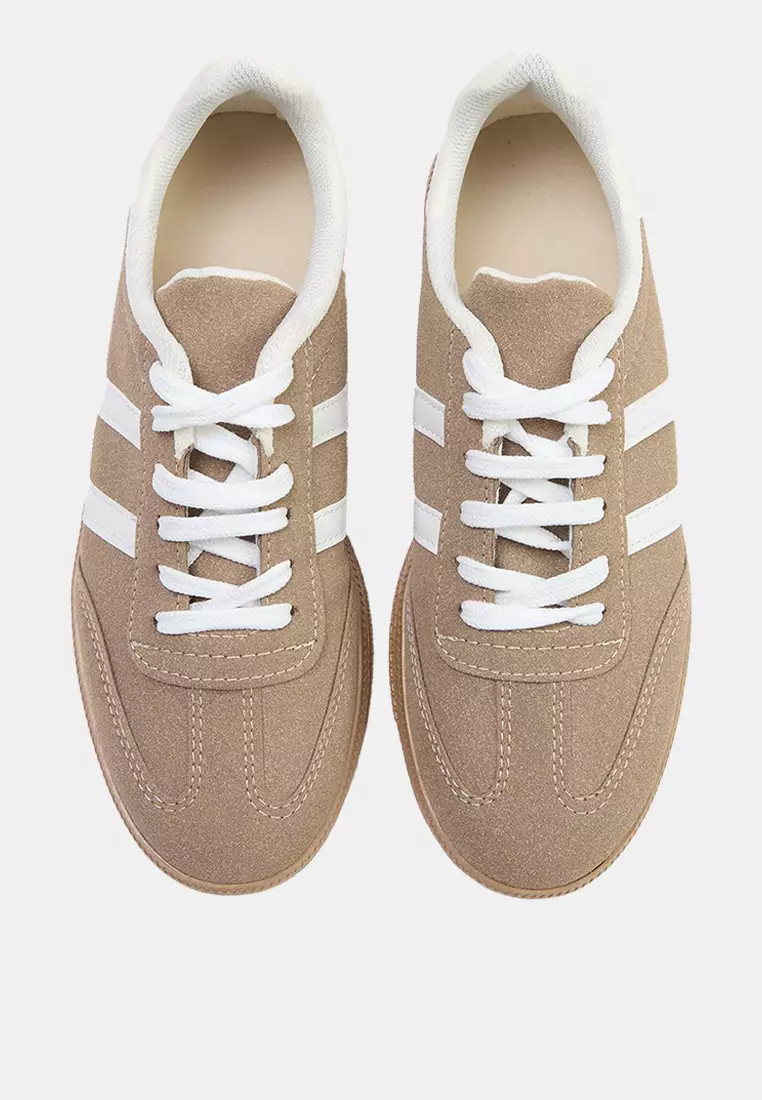 Retro Lace-Up Sneakers