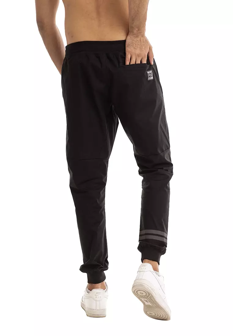 Buy RYZ RYZ Slim Fit Black Woven Joggers 2.0. 2024 Online ZALORA