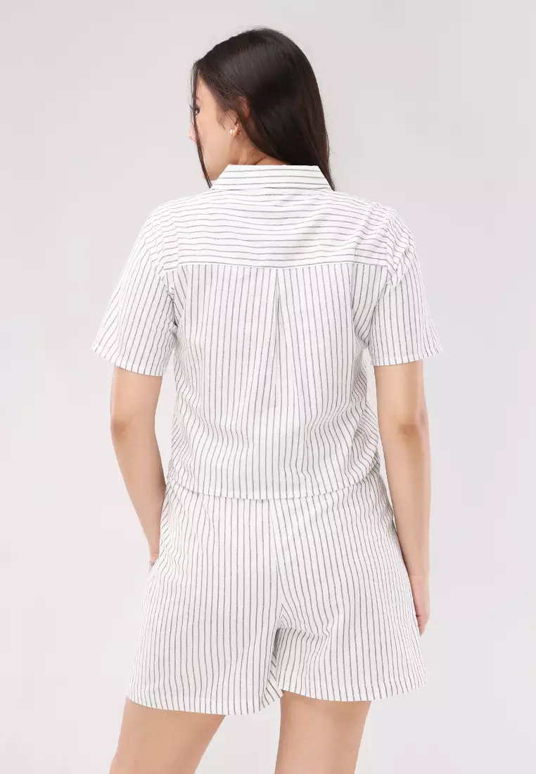 Short Sleeves Terno Skort