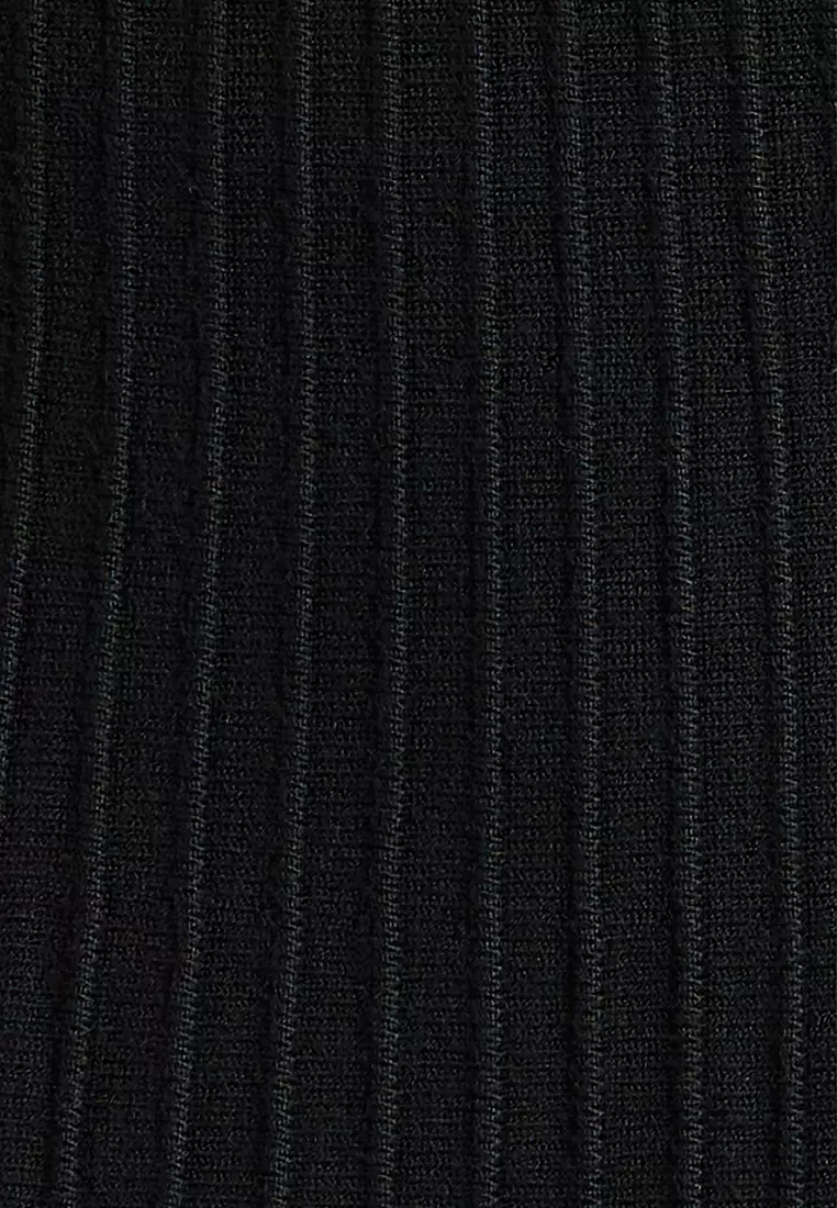 Tube Top and Flare Skirt Knit Set