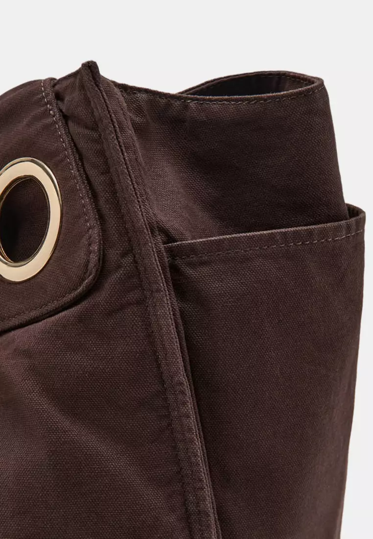 Canvas Bag With Eyelets