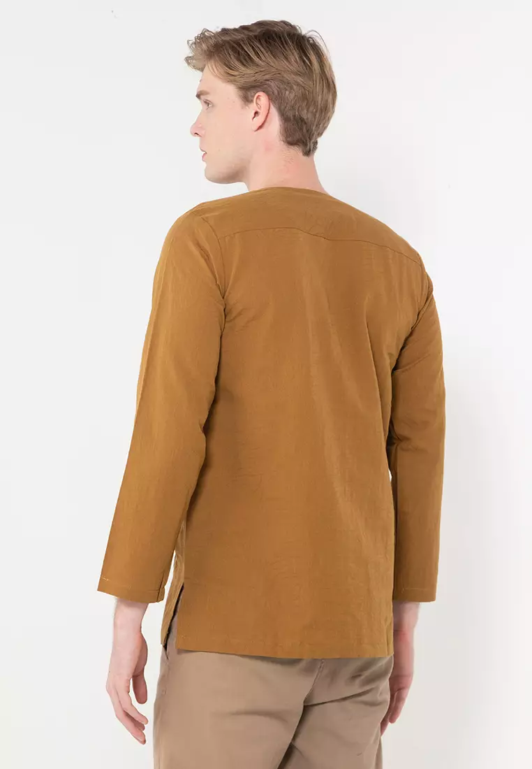 Dobby Linen Kurta