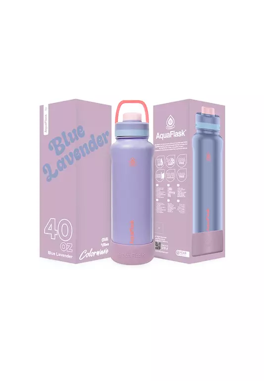 40oz Blue Lavender Colorwave Chill Vibes