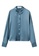 Mango blue 100% Silk Shirt DB977AA8845C08GS_8