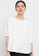 WHITEMODE white Juana Blouses B24E8AA9E594F8GS_1