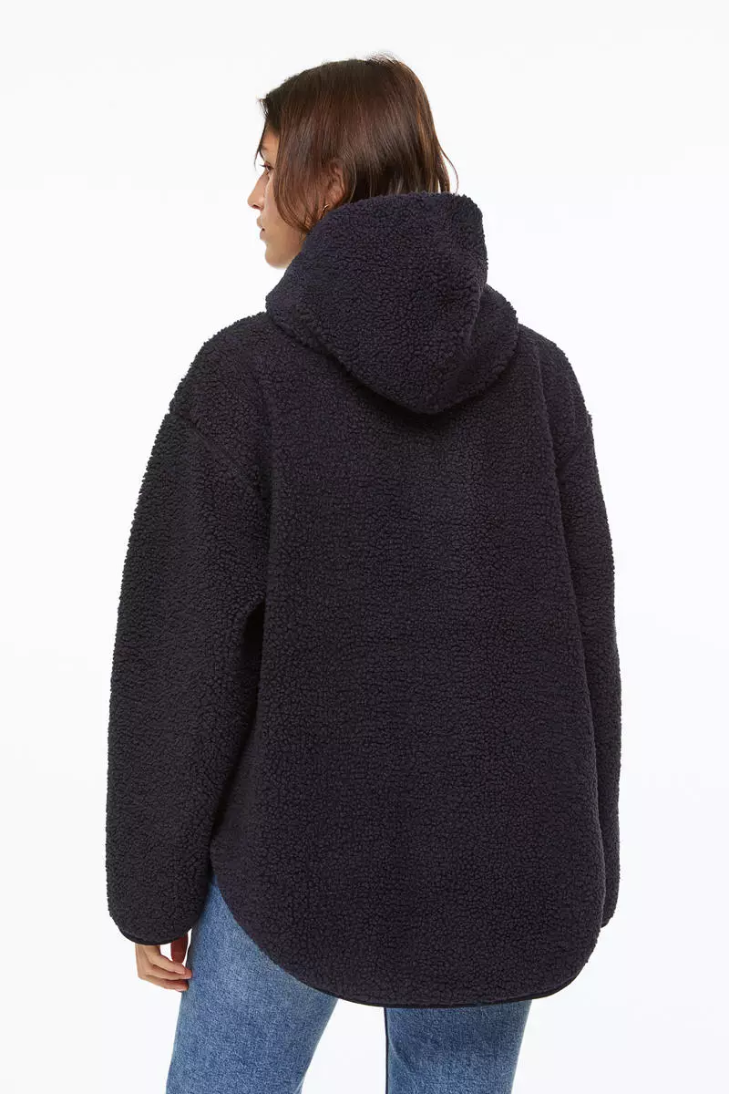 Monki cheap teddy hoodie