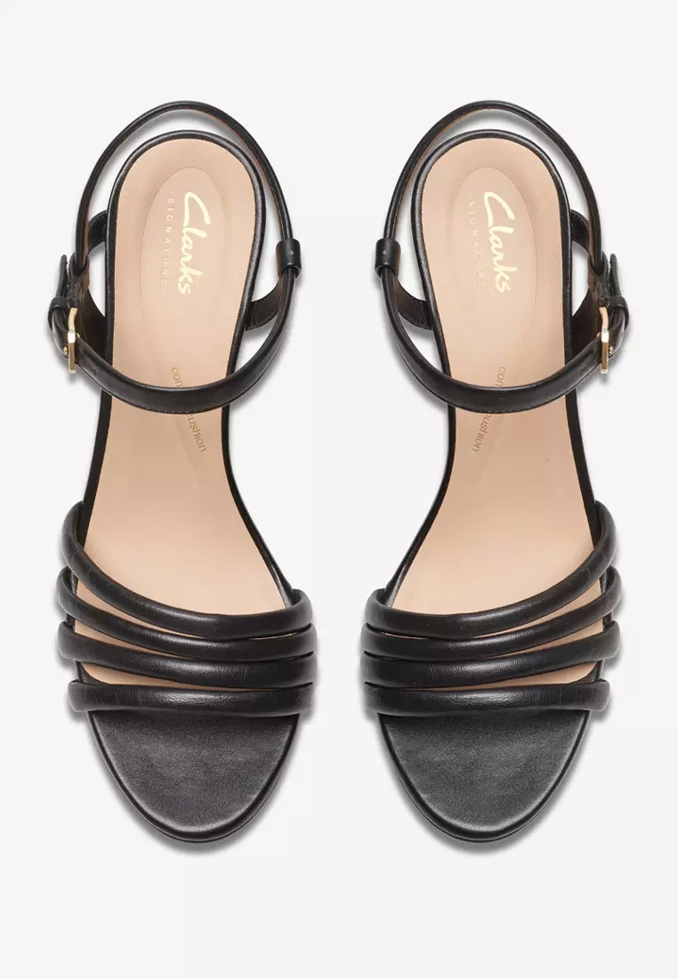 Amali May Strappy Sandals Black