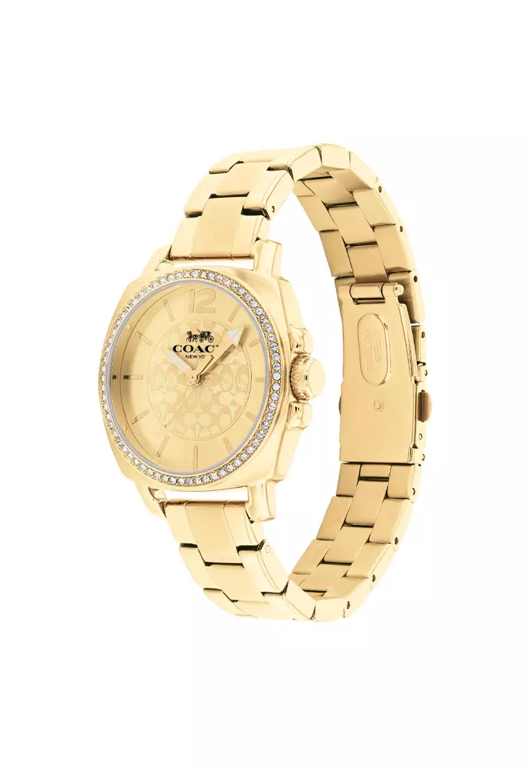 Coach Lady'S Watch Set in Gold 14000136 2026 | Buy Coach Online