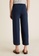 MARKS & SPENCER blue M&S Jersey Wide Leg Cropped Trousers 37A56AA65B2EF6GS_5