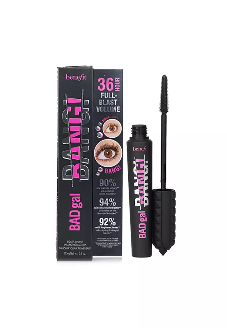 BENEFIT - BADgal BANG! Volumizing Mascara - # Intense Pitch Black 8.5g/0.3oz