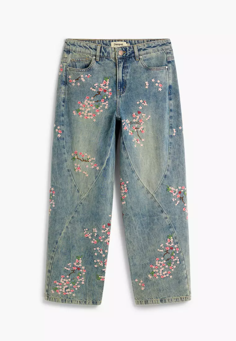 DENIM LONG TROUSER