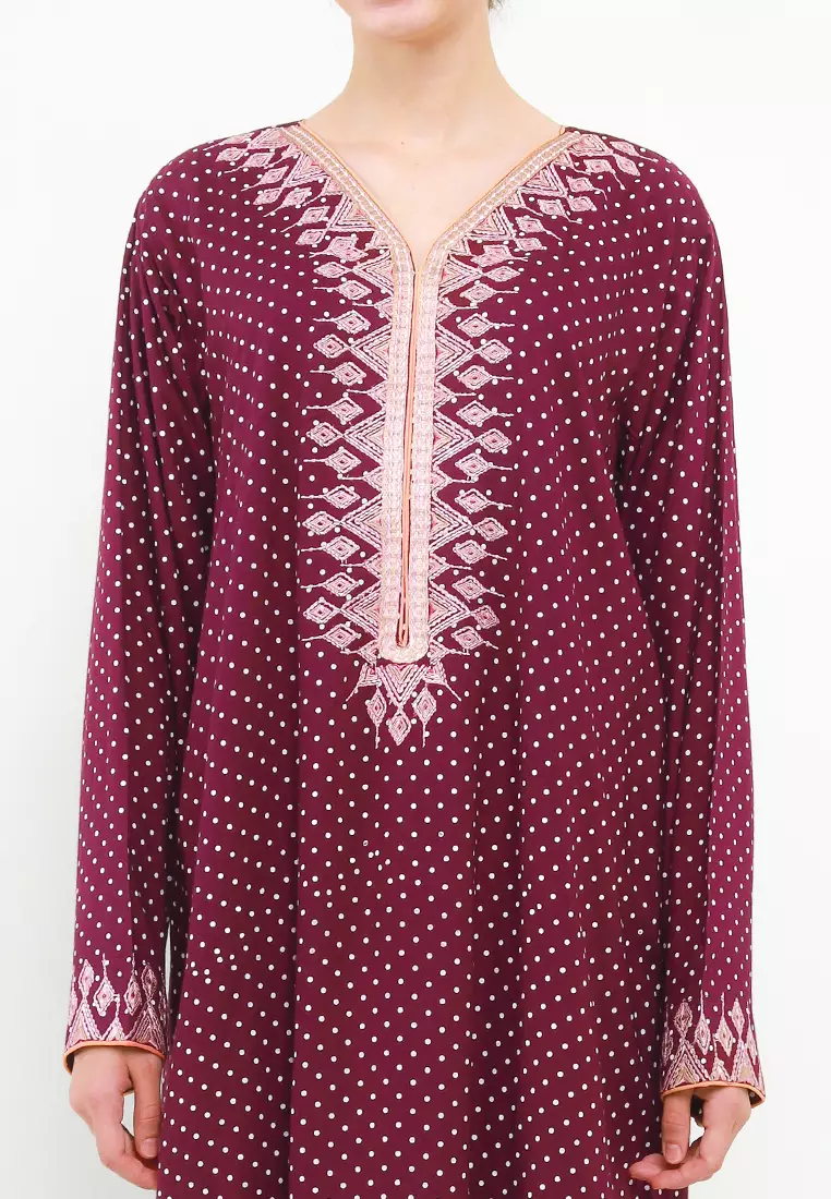 Chanira Festive Kashifa Gamis-Purple