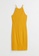 H&M yellow Ribbed Bodycon Dress 9D30BAA9144705GS_5
