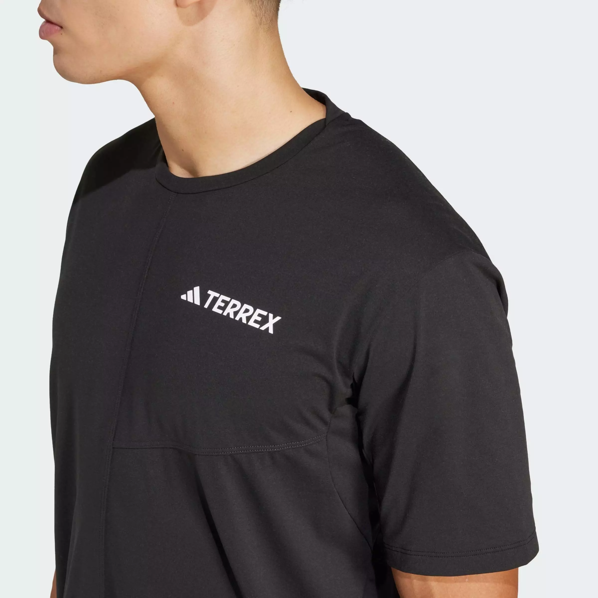 Hiking Terrex Multi Climacool Tee Men Black JF4189