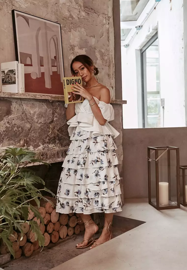 Ruffle skirt singapore hotsell