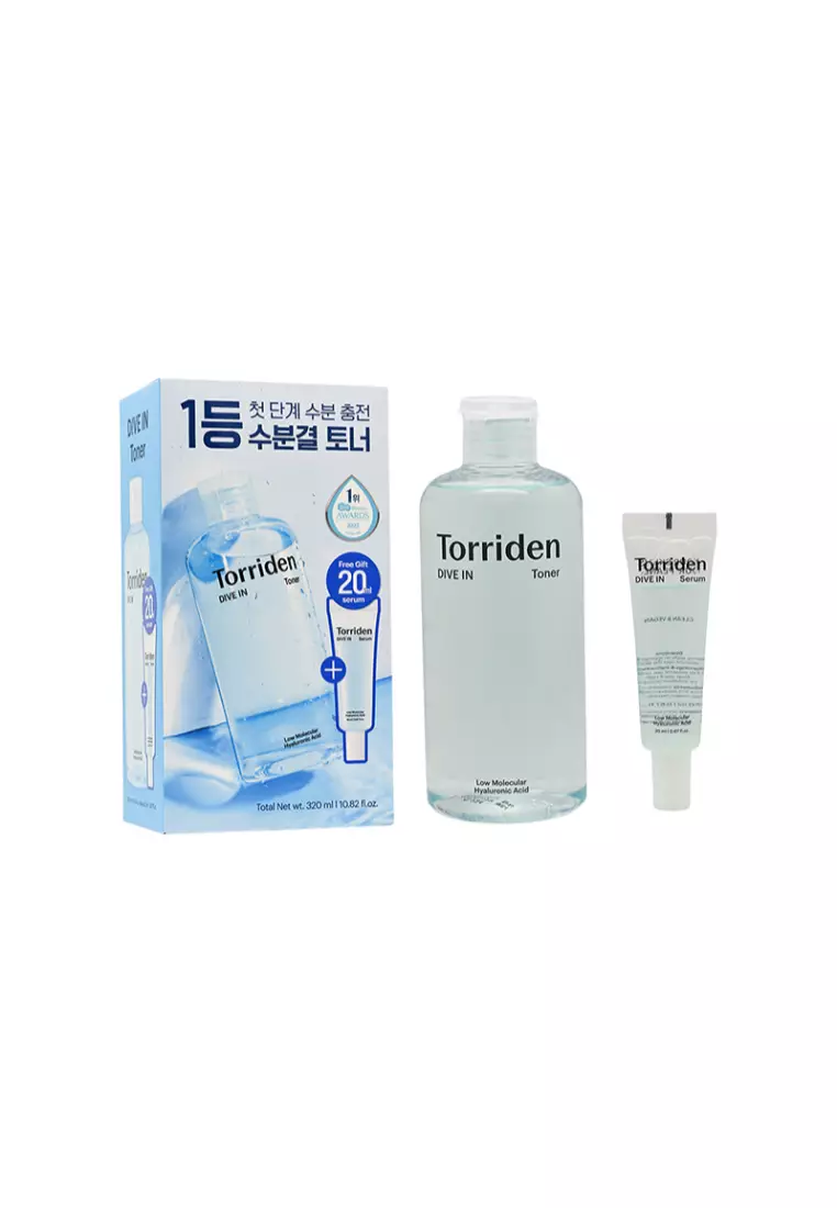 TORRIDEN Hyaluronic Toner & Serum Set (2pcs)