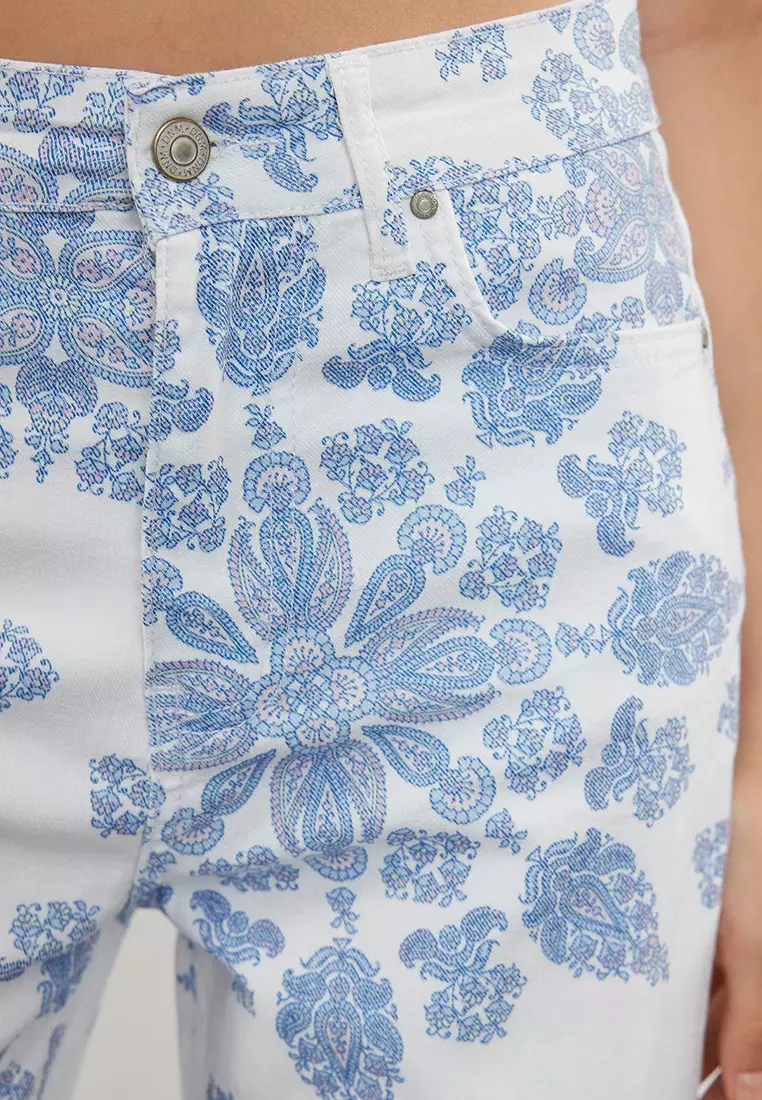 Printed Jeans
