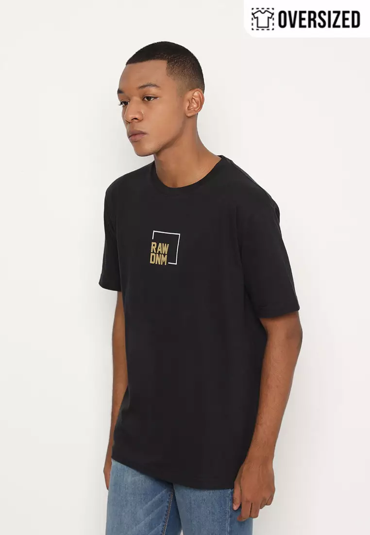 RBJ T-Shirt Cotton Oversized Pria 2079230291